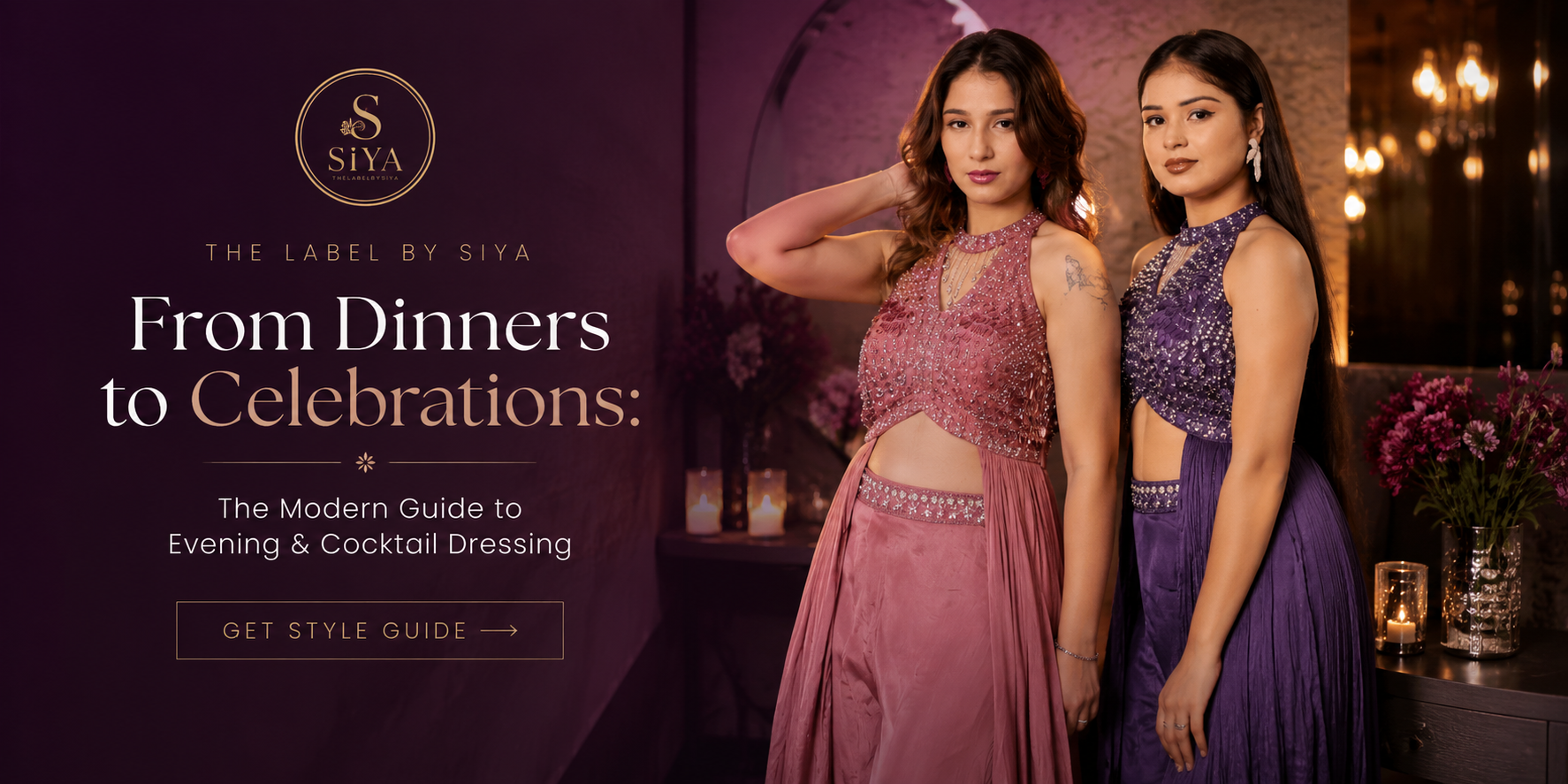 From Dinners to Celebrations: The Modern Guide to Evening & Cocktail Dressing