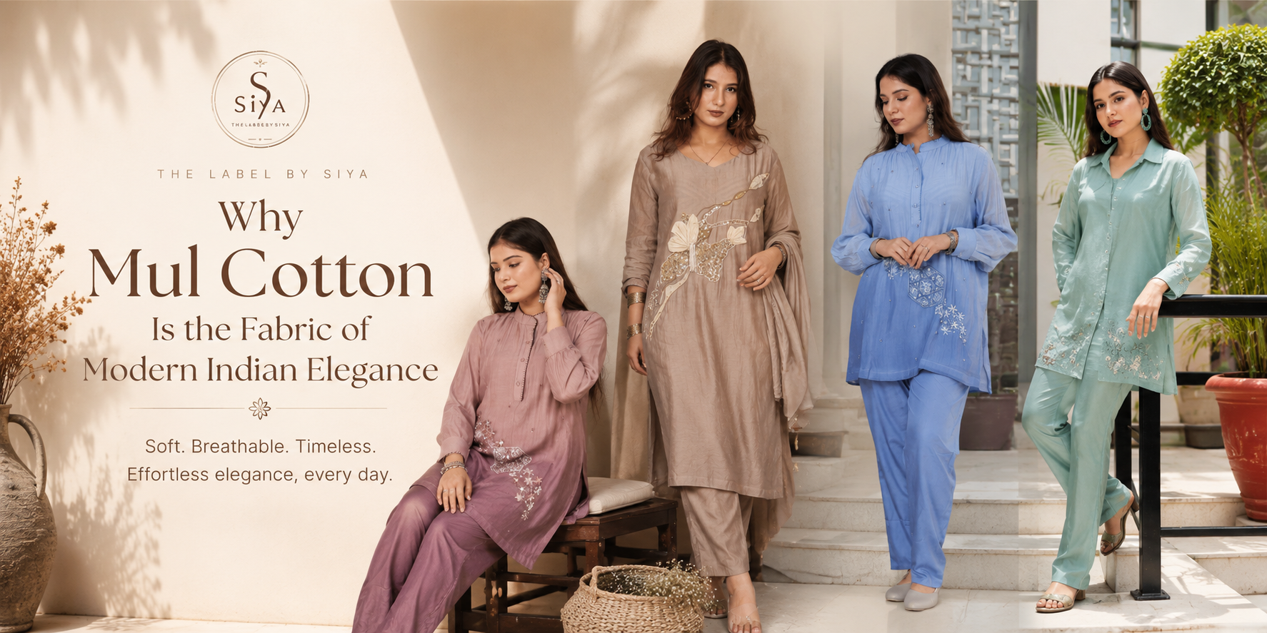 Why Mul Cotton Is the Fabric of Modern Indian Elegance?